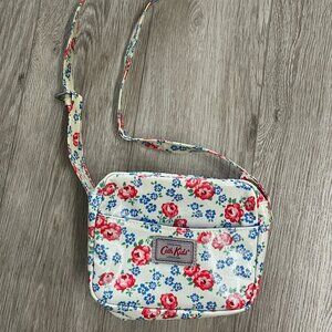 Cath Kidston Kids Floral Crossbody Bag – PVC Coated Cotton | 7"x5.5" | New